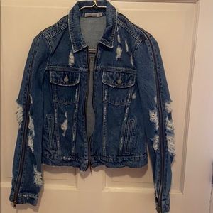 Carmar jean jacket